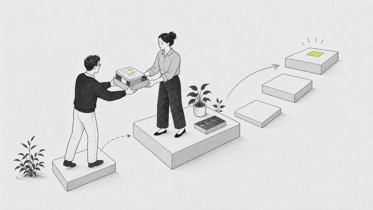 The first job to hand over: where smart firms start